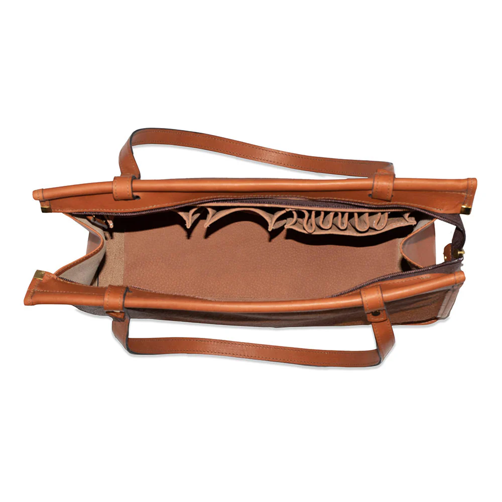 Hair on Hide Dowel Tote Bag #HC664 - Image 3