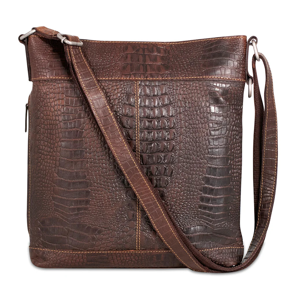 Hornback Croco Crossbody Bag #HB312 - Image 5