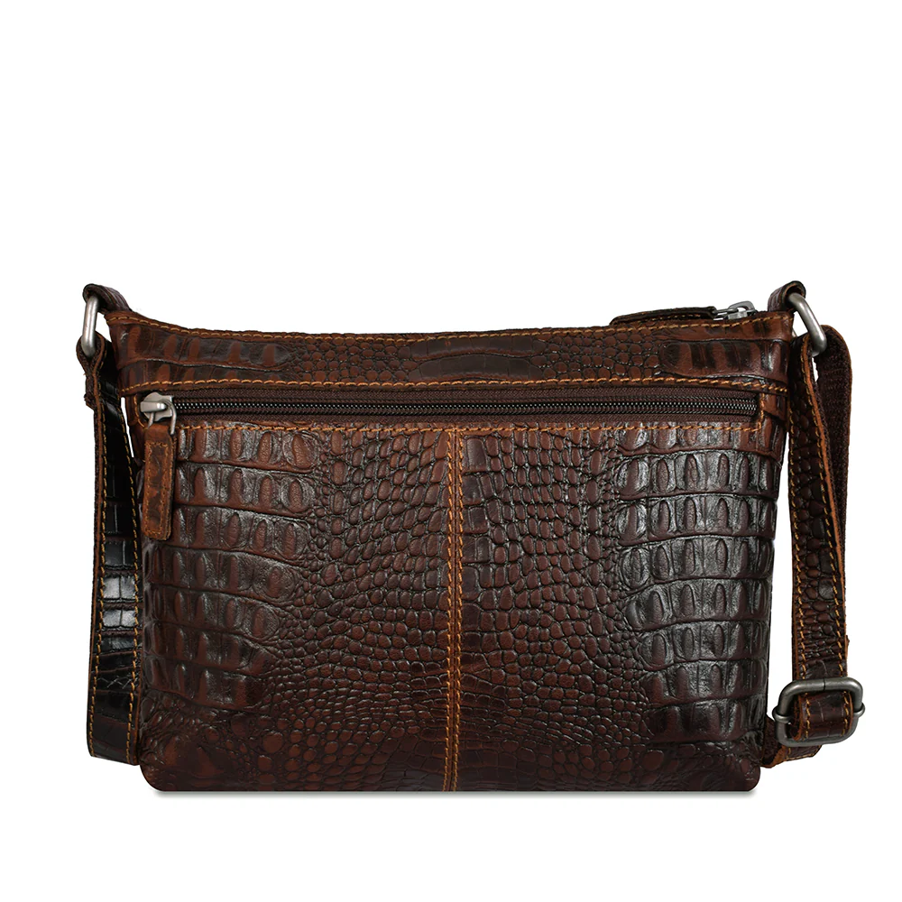 Hornback Croco Mini City Crossbody #HB810 - Image 3