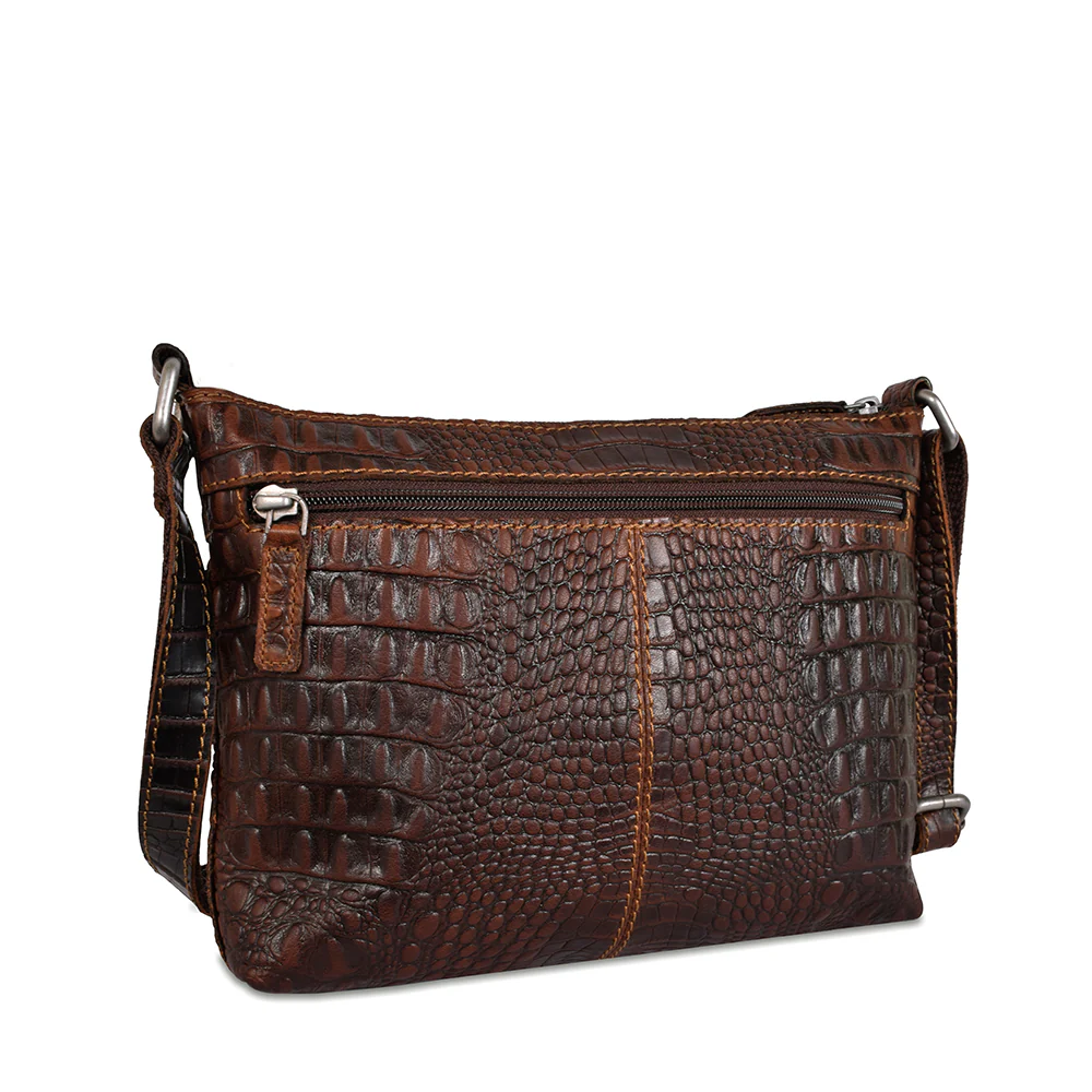 Hornback Croco Mini City Crossbody #HB810 - Image 4