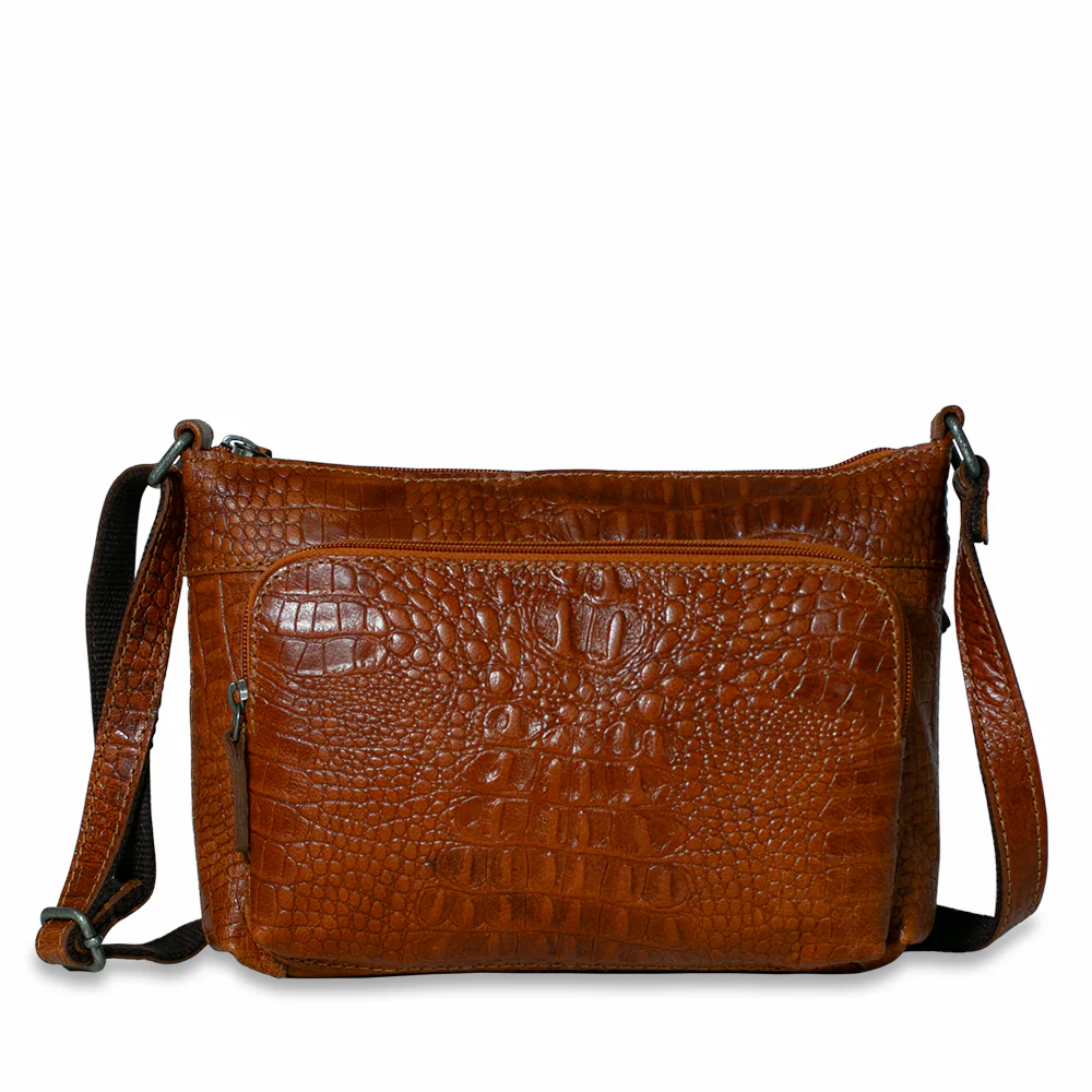 Hornback Croco Mini City Crossbody #HB810 - Image 8