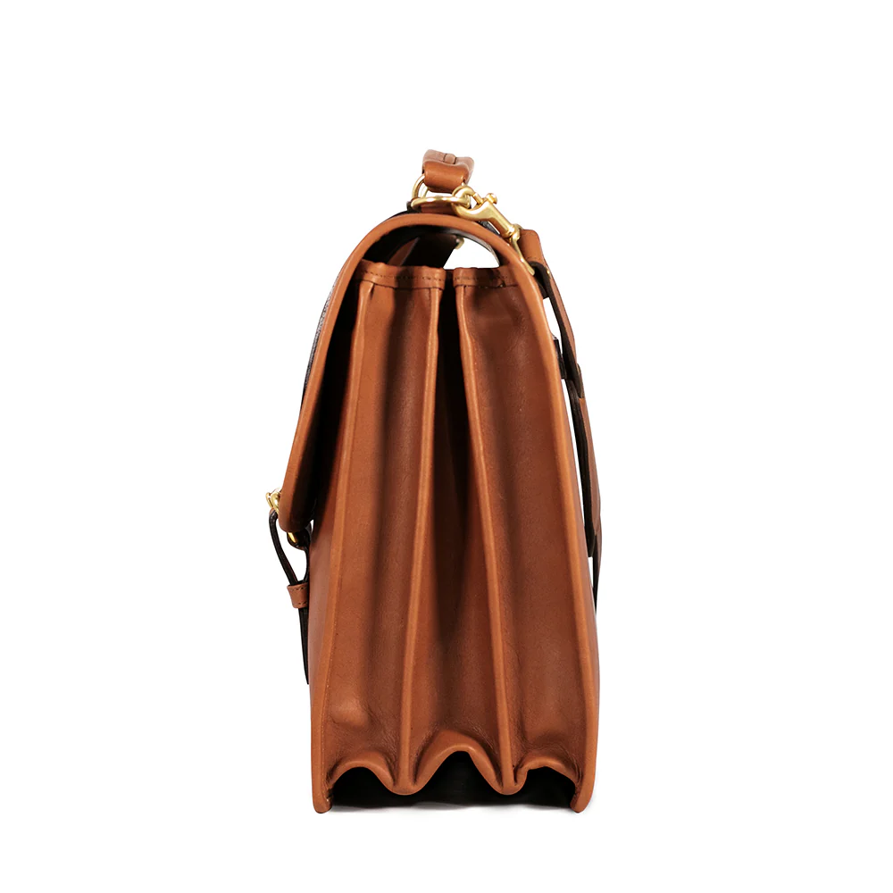 University Executive Leather Briefcase #2499 - Image 10