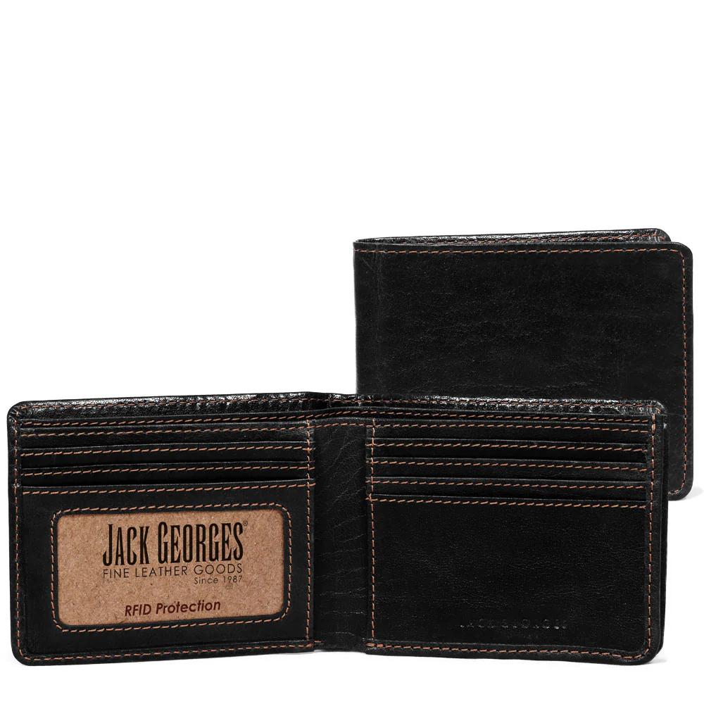 Bifold Wallet with Gusseted Currency Pocket #7731 - Image 5