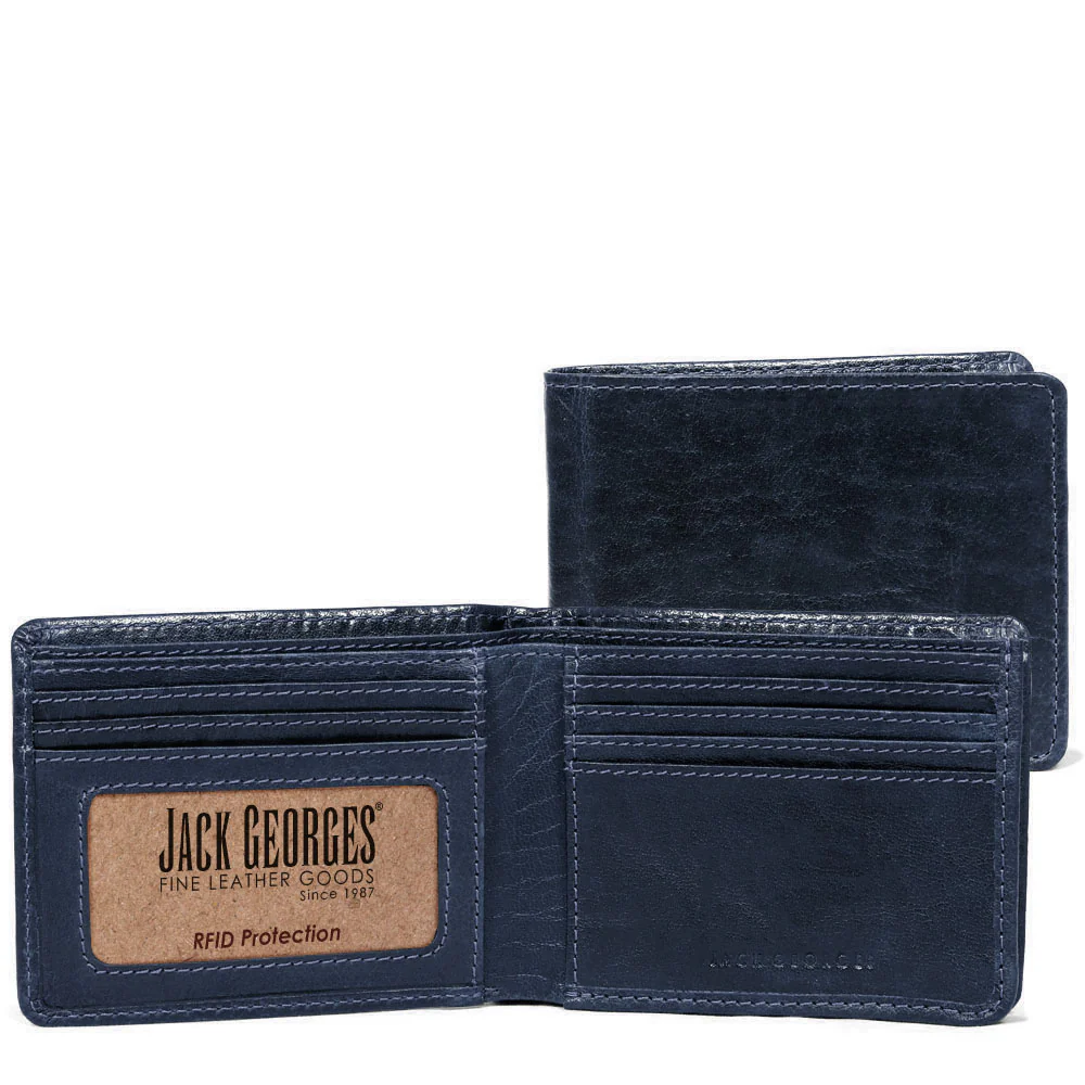 Bifold Wallet with Gusseted Currency Pocket #7731 - Image 7