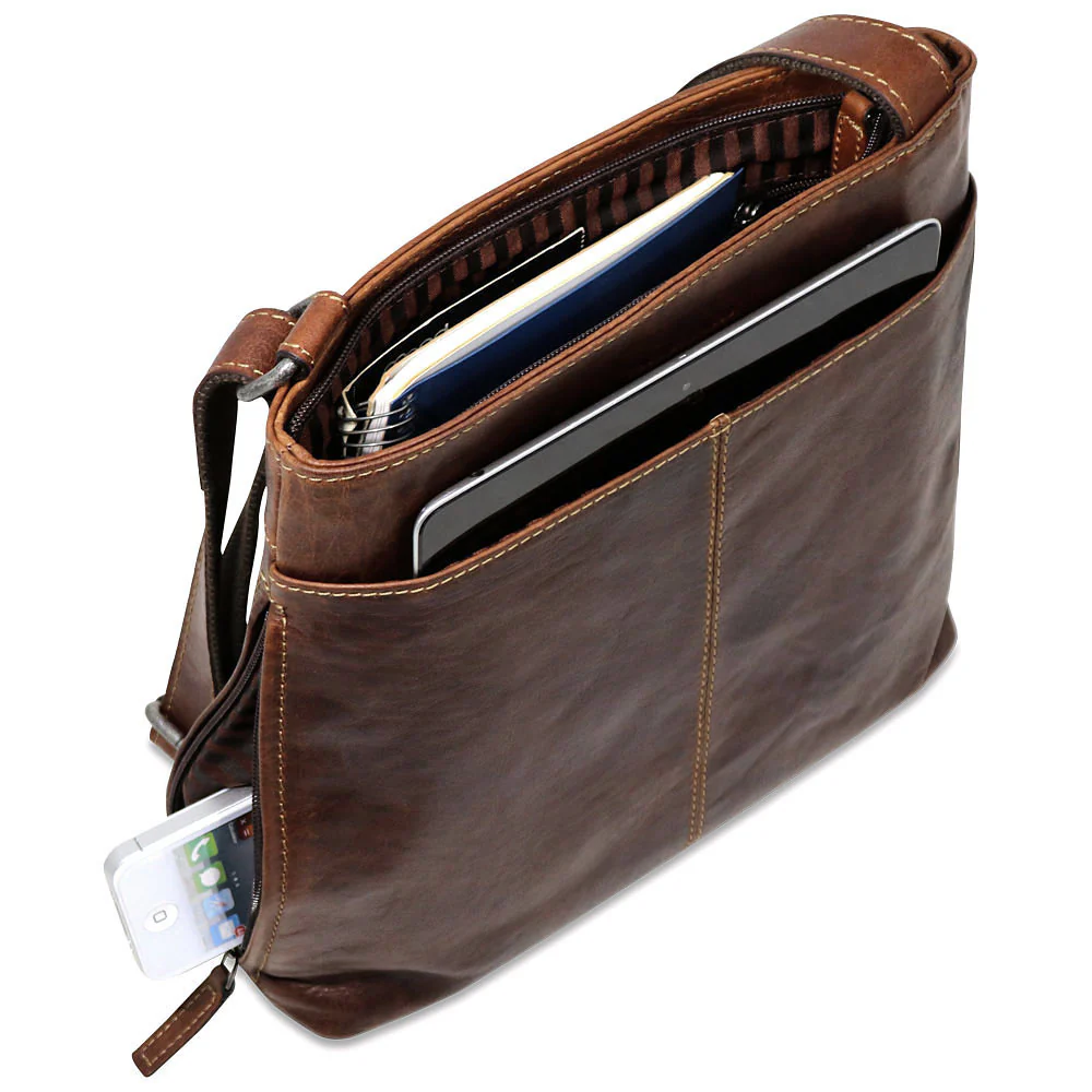 Small Zippered Crossbody Bag #7880 - Image 10