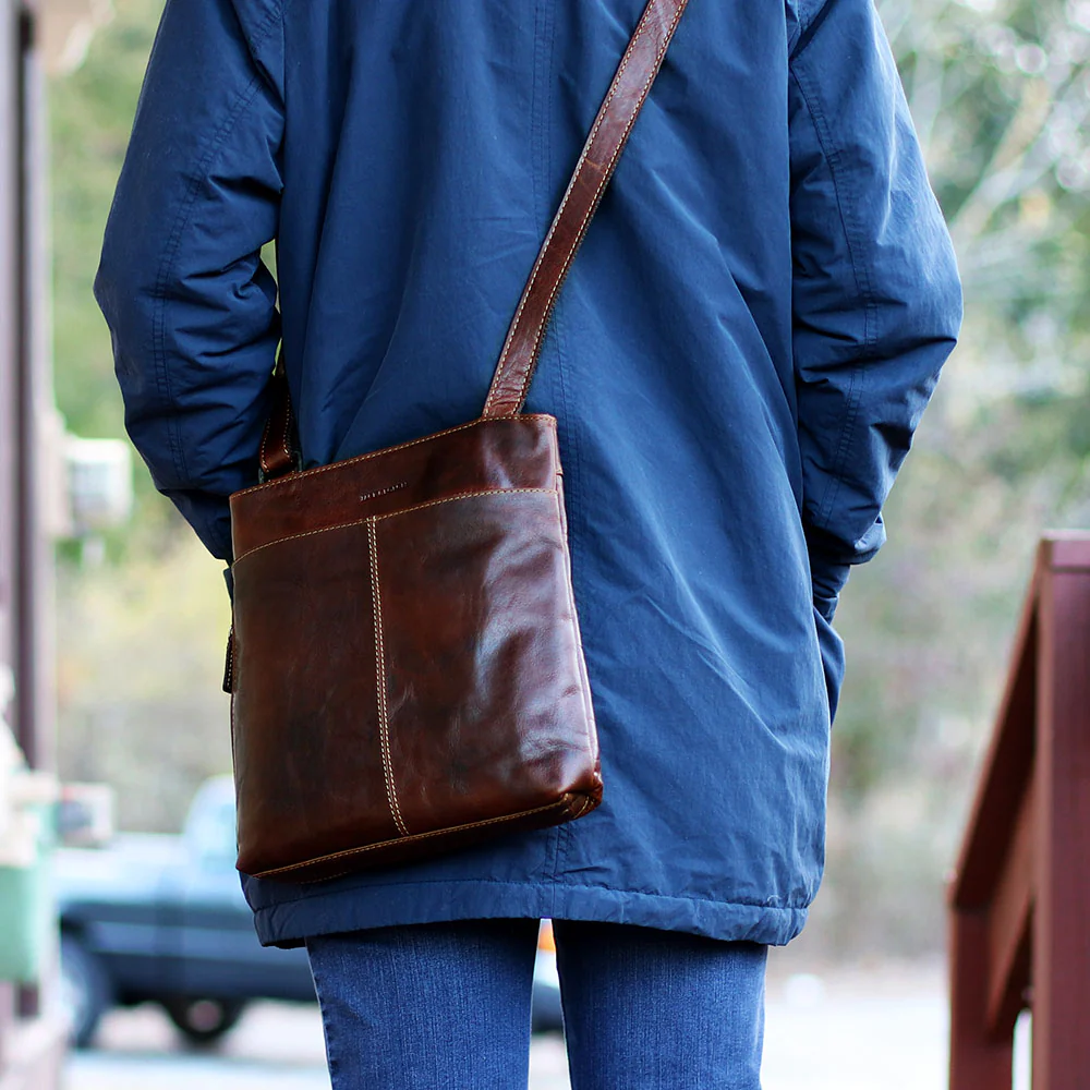 Small Zippered Crossbody Bag #7880 - Image 12