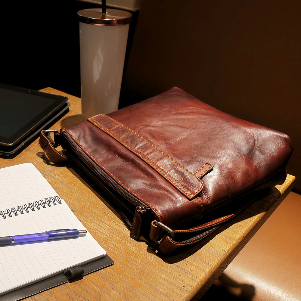 Zippered Crossbody Hobo Bag #7832 - Image 18