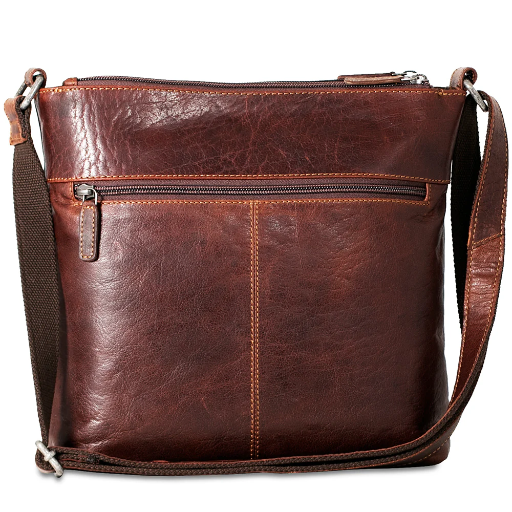 Zippered Crossbody Hobo Bag #7832 - Image 6