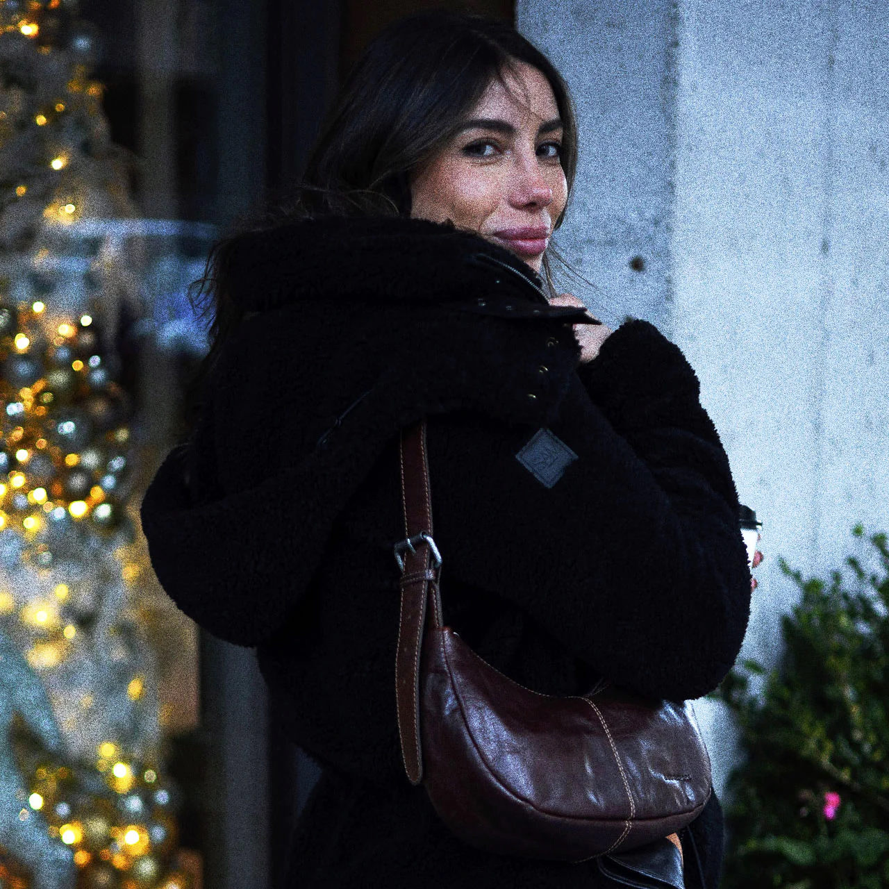 Half Moon Hobo Bag #7214 - Image 6