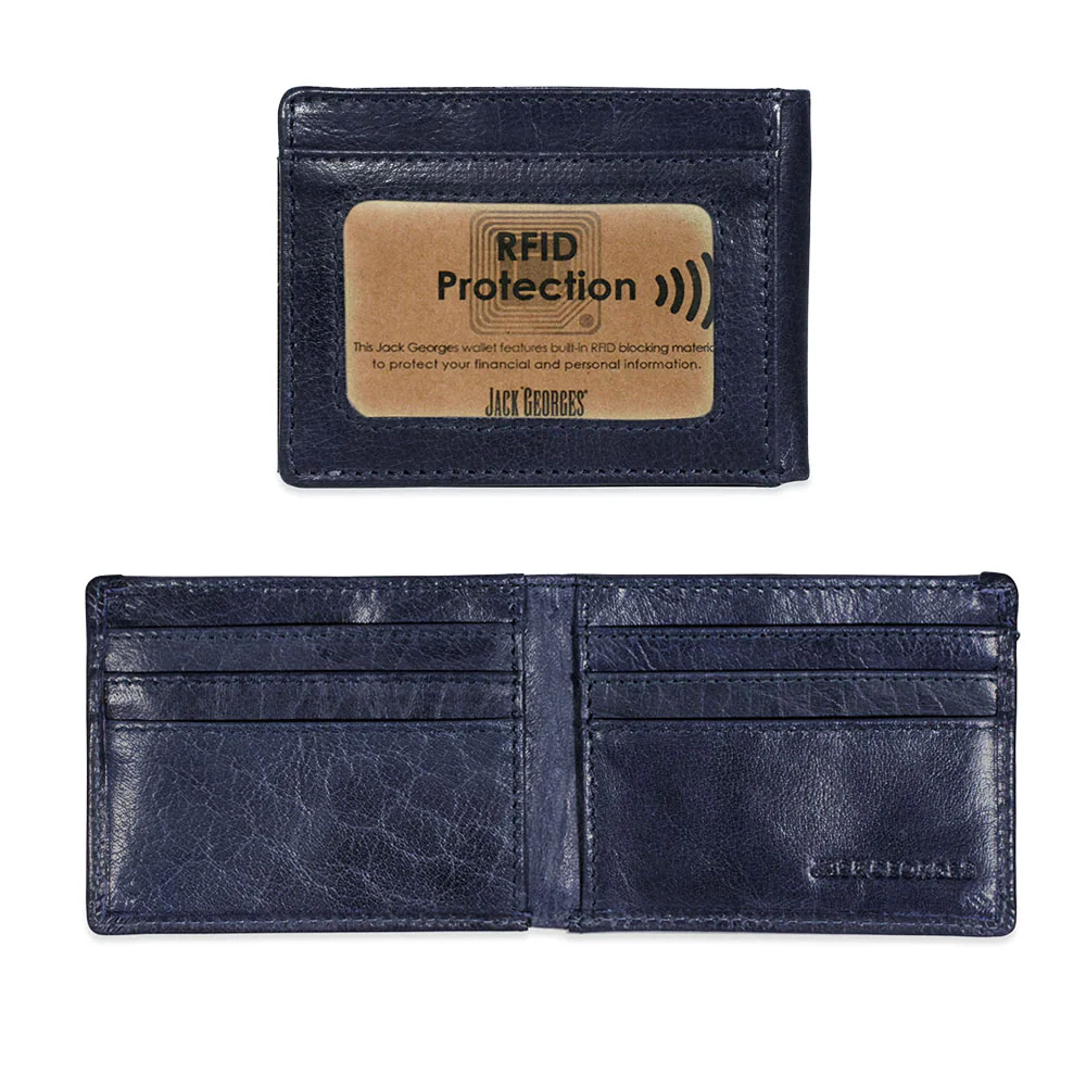 Slim Bifold Wallet #7300 - Image 4