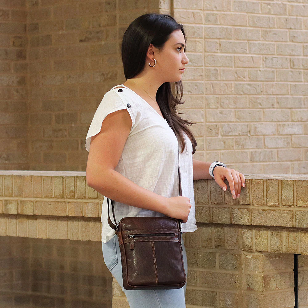 Slim Zippered Crossbody #7203 - Image 17