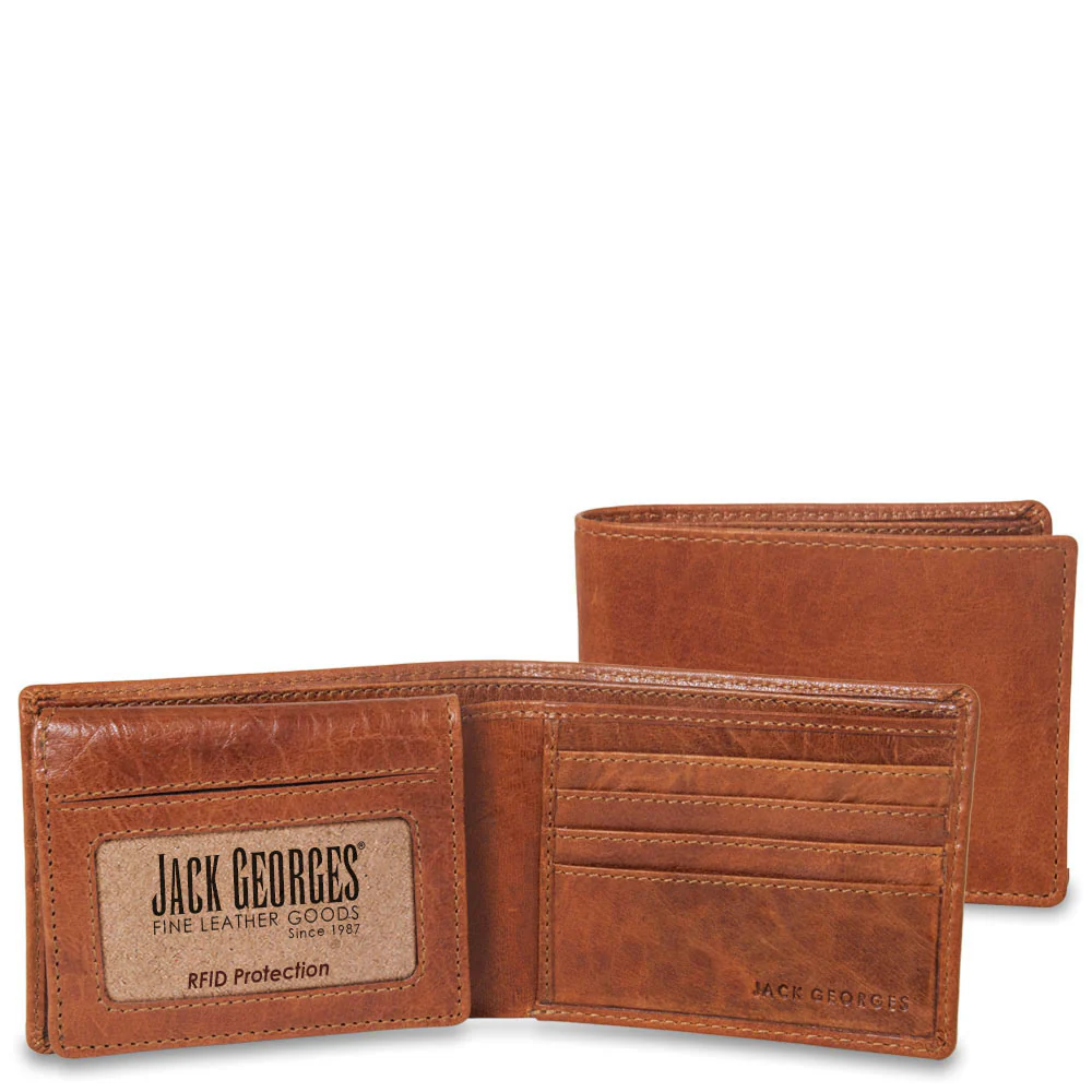 Bifold Wallet with ID Flap #7302 - Image 3