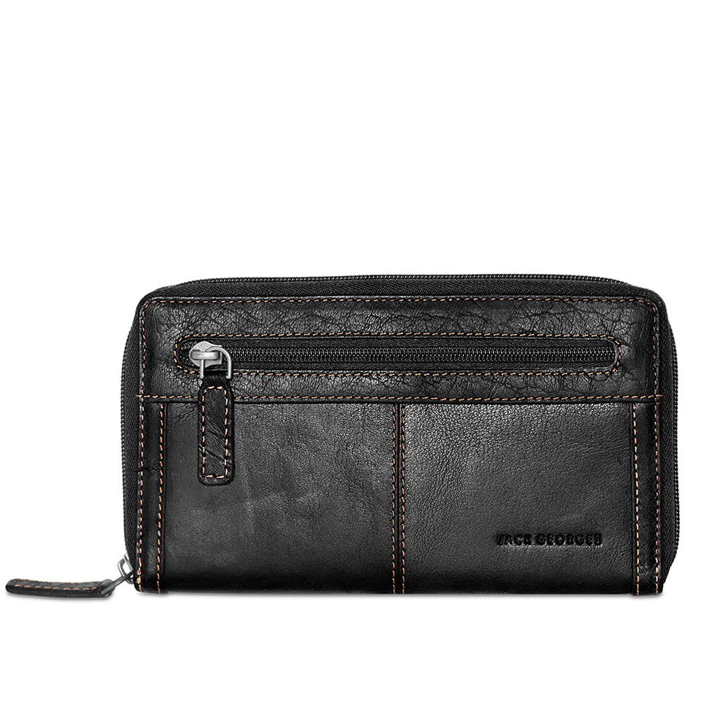 Large Zip-Around Travel Wallet #7724 - Image 11