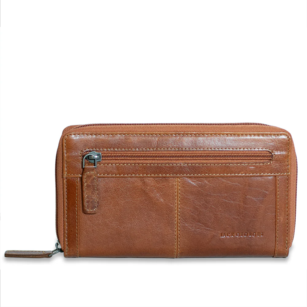 Large Zip-Around Travel Wallet #7724 - Image 15