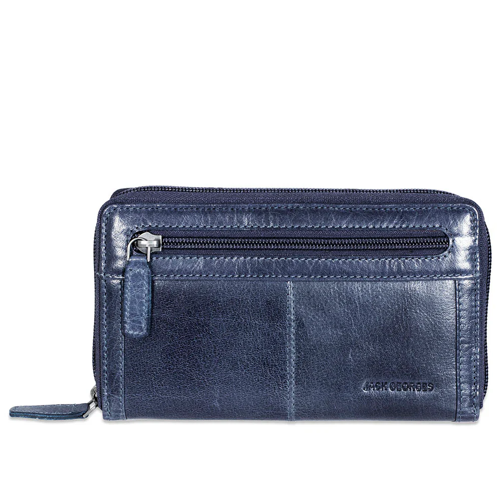 Large Zip-Around Travel Wallet #7724 - Image 16