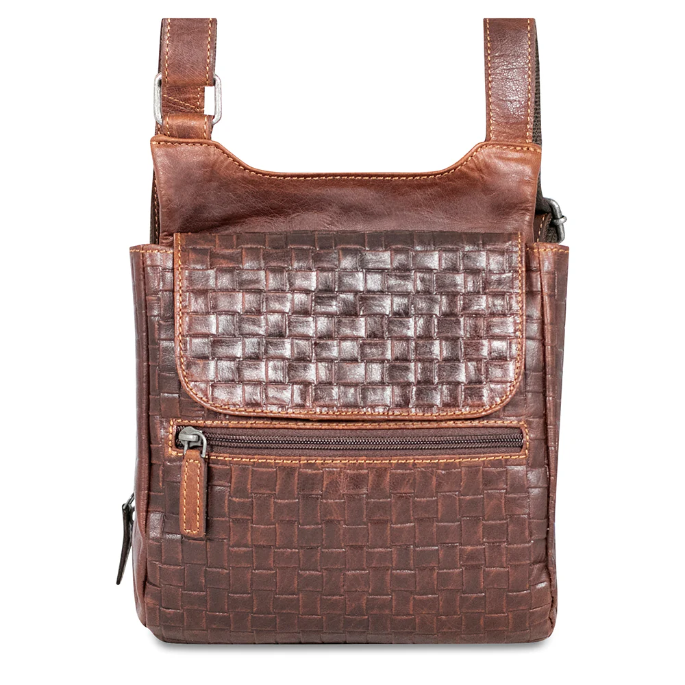 Woven Slim Crossbody Bag #WF831 - Image 3